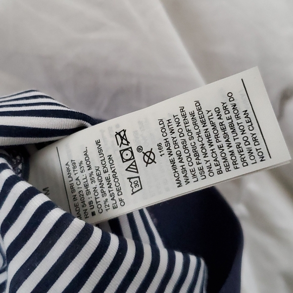 DONATING SOON NWT striped bralette - Picture 5 of 9